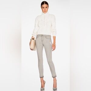 Current/Elliott Le Stiletto Jeans In Grey